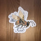 Colorful Bee Logo Stickers