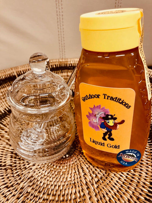 Honey Jar/Dipper Gift Set